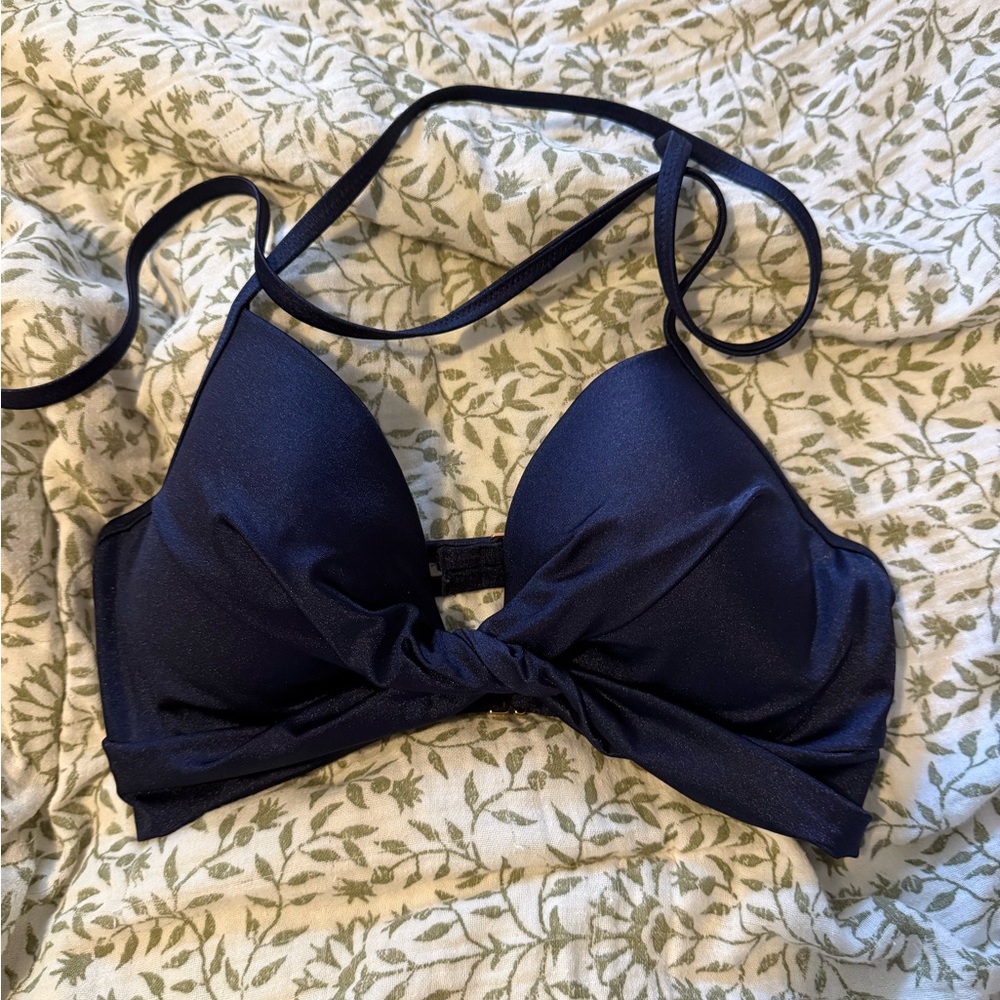 Shade & Shore Navy Bikini Top